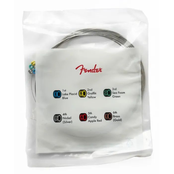 Струны для гитары Fender 150R Transparent Pack Pure Nickel (10-46) (301439)