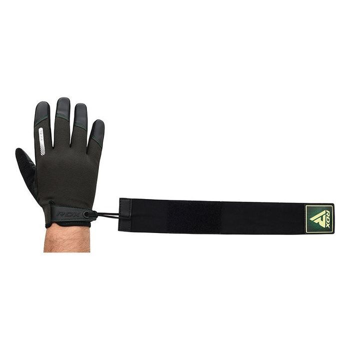 Перчатки для фитнеса RDX T2 Touch Screen Friendly Full Fingerf Army Green S (WGA-T2FA-S) изображение 3