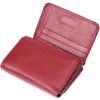 Гаманець ST Leather З натуральної шкіри Бордовий (23073) зображення 5