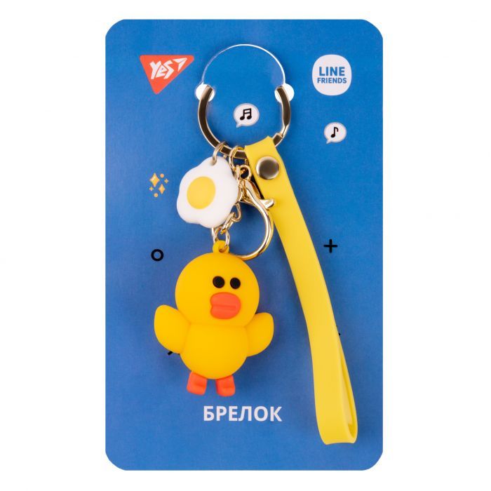 Брелок Yes колекція Piggy Brown Line Friends (559364) зображення 2