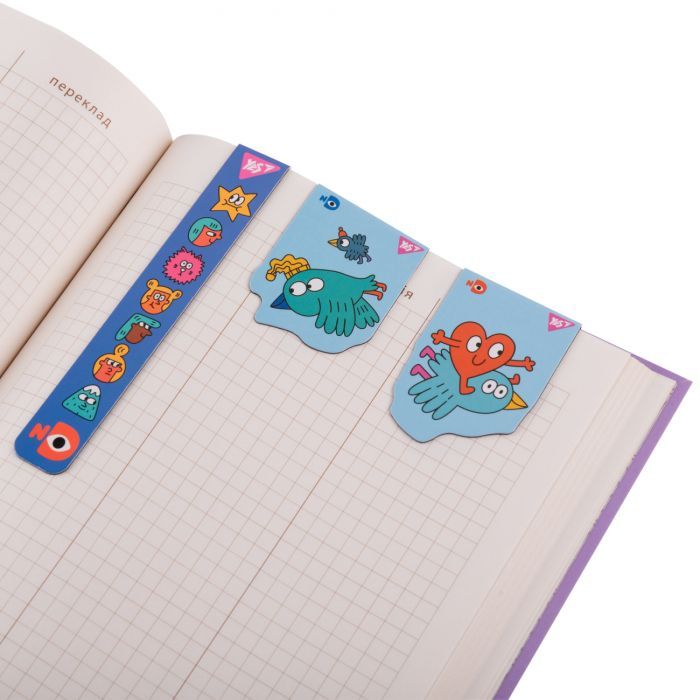 Закладки для книг Yes магнитные Stand with Ukraine 3 шт (708353) изображение 3