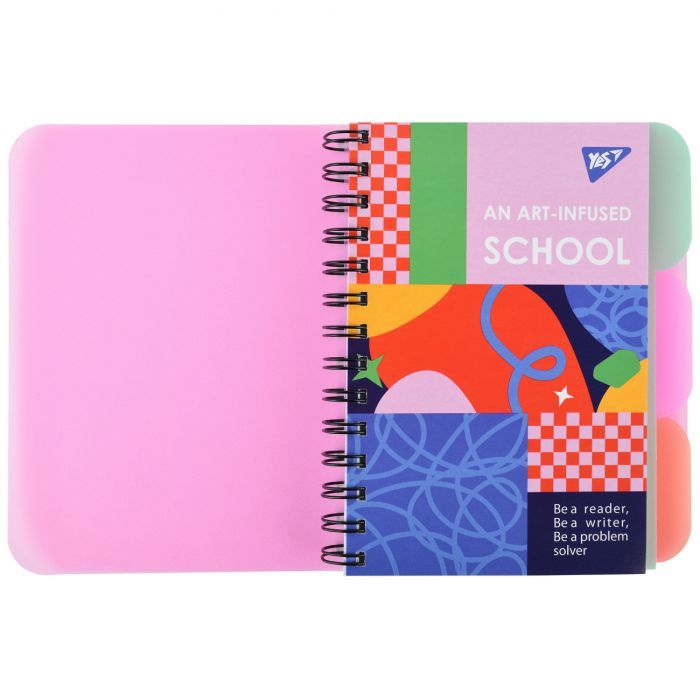 Блокнот Yes В6 Art-infused 144 аркуша пластикова обкладинка (681989)