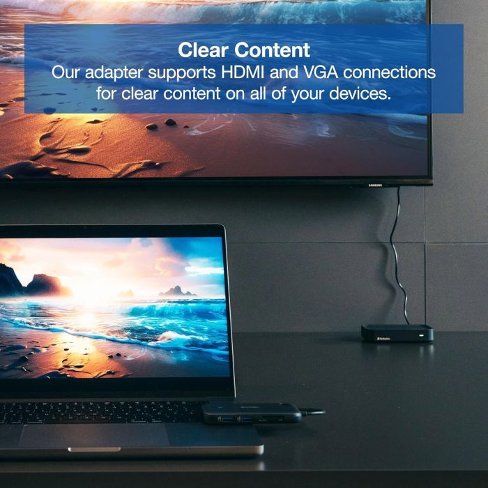 Адаптер Share My Screen 1080p USB-C with WDA-01 Verbatim (32146) изображение 4