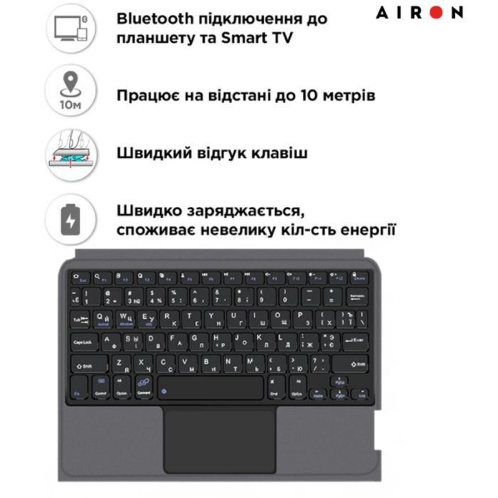 Чехол для планшета AirOn Premium Lenovo Tab M11 + keyboard (4822352781233) изображение 10