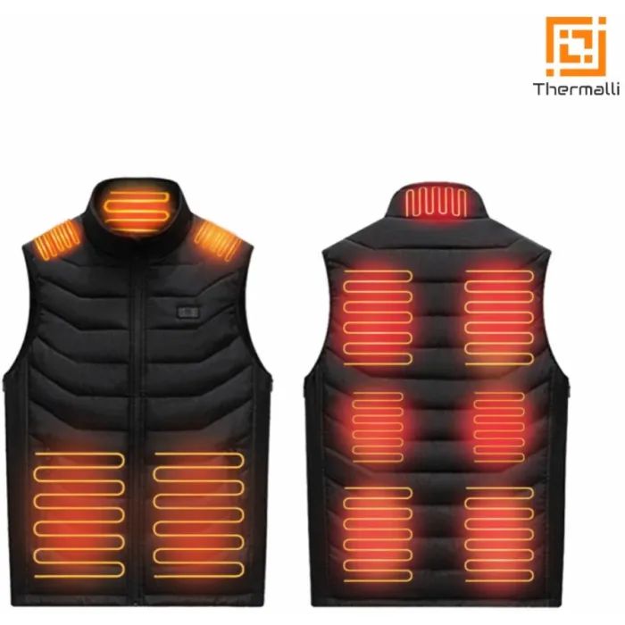 Жилет с подогревом Thermalli Avoriaz чорний M (10100405-01M) изображение 4