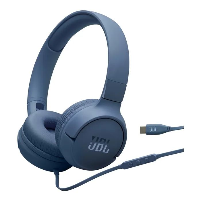 Наушники JBL Tune 520C USB-C Blue (JBLT520CBLU)