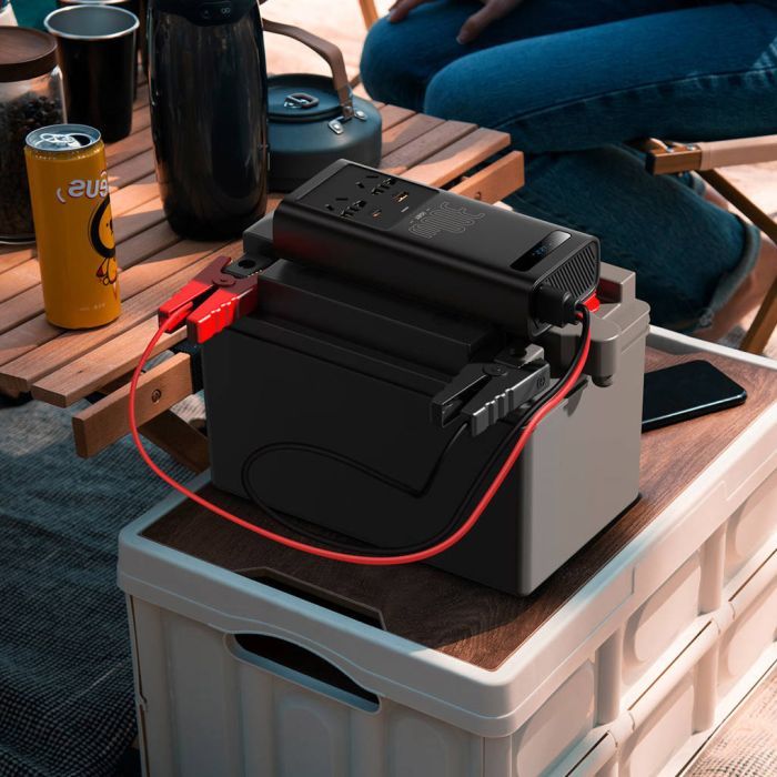 Автомобільний інвертор 12V/220V 500W IGBT Baseus In-car Inverter Baseus (CGNB010101) зображення 12