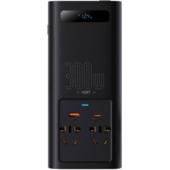 Автомобільний інвертор 12V/220V 500W IGBT Baseus In-car Inverter Baseus (CGNB010101) зображення 2