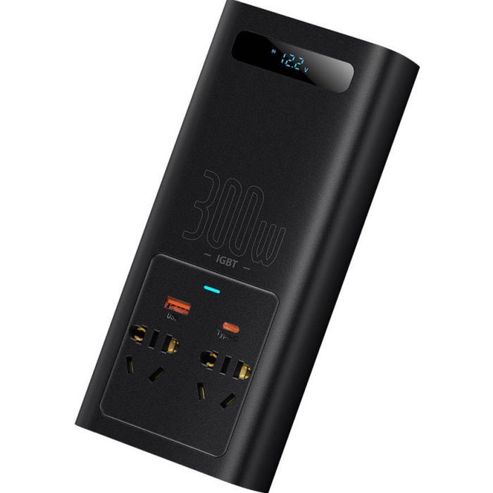 Автомобільний інвертор 12V/220V 500W IGBT Baseus In-car Inverter Baseus (CGNB010101) зображення 5