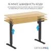 Комп'ютерний стіл OfficePro ODE1260LW Wood/Black (ODE1260LW) зображення 2
