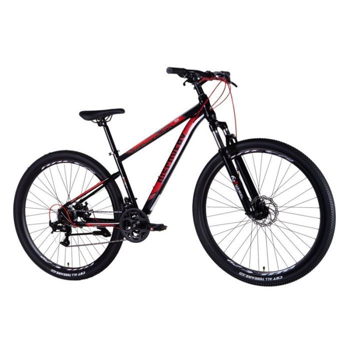 Велосипед Discovery 29" TREK DD рама-21" ST 2025 чорно-червоний (OPS-SP-29-083) изображение 6