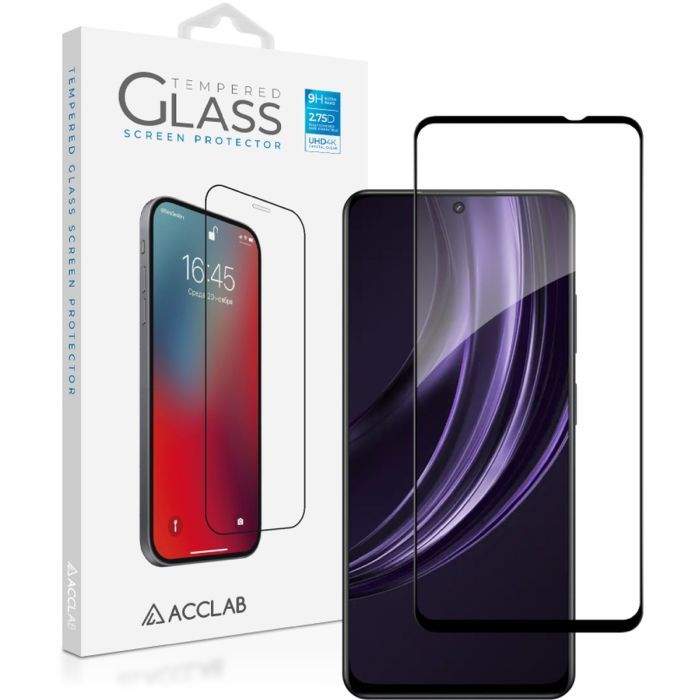 Скло захисне ACCLAB Full Glue Realme 13 5G Black (1283126607622)