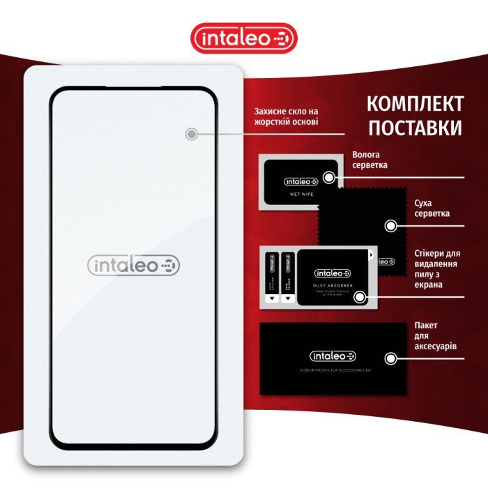 Стекло защитное Intaleo Full Glue Samsung A36 Black (1283126608124) изображение 8