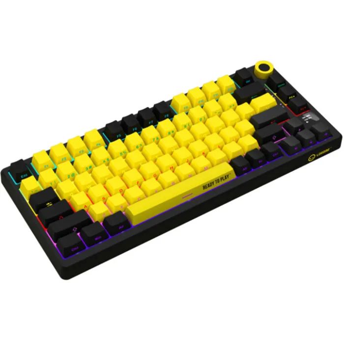 Клавіатура Lorgar KBP7075W Pro RGB Wireless/Bluetooth/USB UA Beige (LRG-KBP7075W-RT-US) зображення 4
