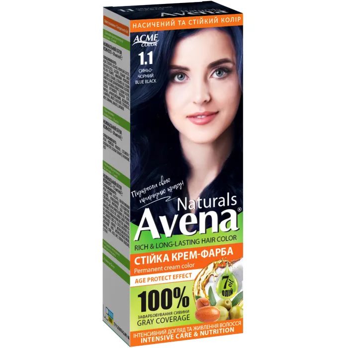 Краска для волос Acme Color Avena Naturals Стойкая 7.1 - Cold Blonde Brown (4823115503121)
