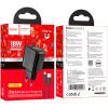 Зарядний пристрій HOCO CS21A Rich USB QC3.0 + cable USB to USB-C Black (6942007609906) зображення 6