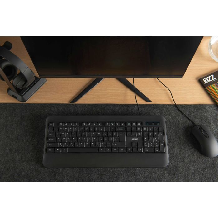Клавіатура 2E 2Е KS109 USB-A Black (2E-KS109UB) зображення 2