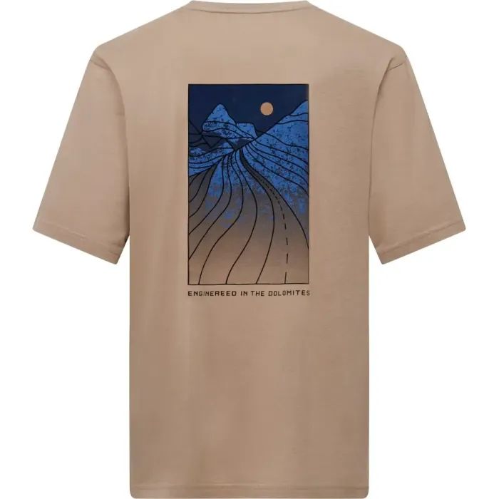 Футболка Salewa Eagle Sunset Loose T-Shirt Mns 29150 7180 - 50/L - бежевий (013.012.1322) зображення 2