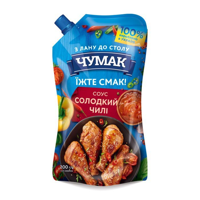 Соус Чумак Сладкий Чили 200 г (4823096001562)