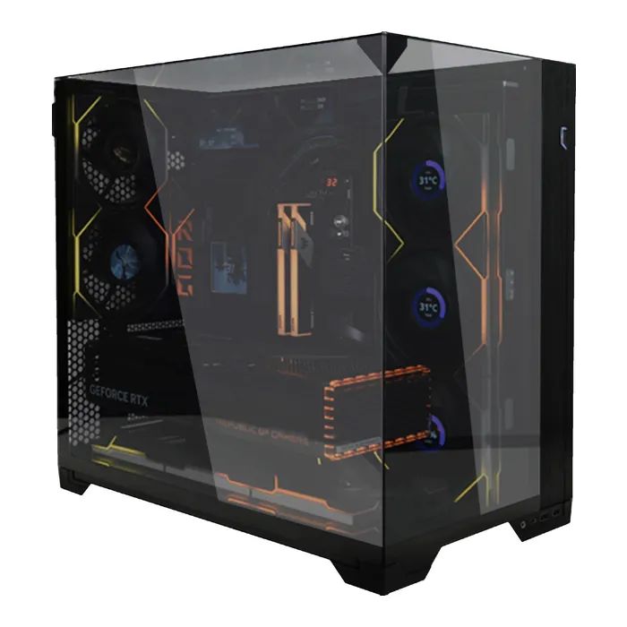 Корпус для ПК Lian Li O11 VISION Compact, Black (G99.O11VPX.00)