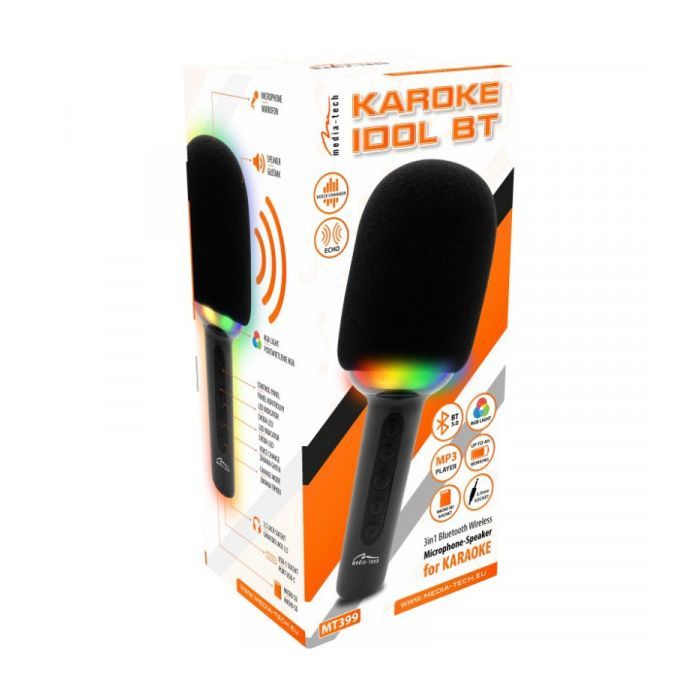 Мікрофон Media-Tech Karaoke IDOL Black (MT399) зображення 7