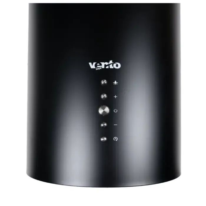 Витяжка кухонна Ventolux CILINDRO 35 BK (1200) ST MM зображення 3