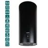 Витяжка кухонна Ventolux CILINDRO 35 BK (1200) ST MM зображення 7