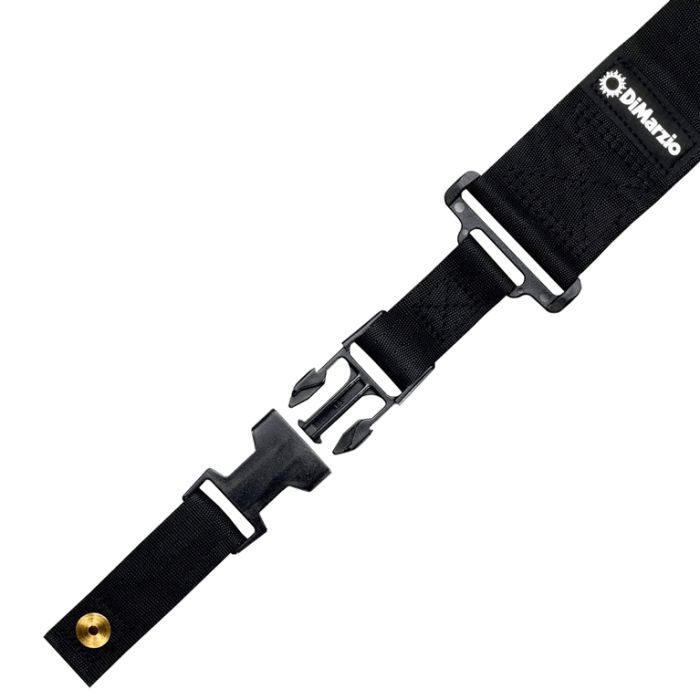 Ремень для гитары DiMarzio Elastic ClipLock Black (DD2300BK)