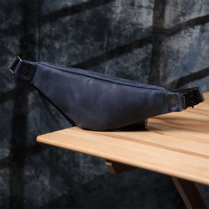 Сумка Shvigel Из натуральной кожи Синяя (23132) изображение 10