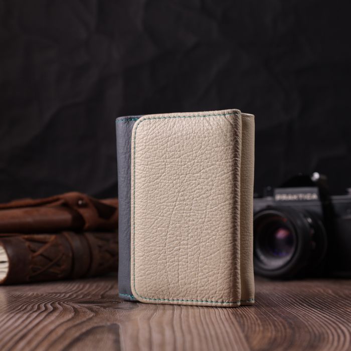 Гаманець ST Leather З натуральної шкіри Різнокольоровий (22495) зображення 9