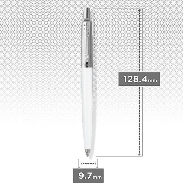 Ручка шариковая Parker JOTTER 17 Originals White CT BP в Eco упаковке (15 032e) изображение 4