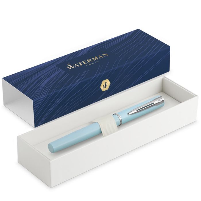 Ручка пір'яна Waterman ALLURE Pastel Blue CT  FP F (13 315) зображення 3