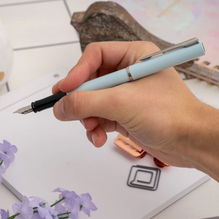 Ручка пір'яна Waterman ALLURE Pastel Blue CT  FP F (13 315) зображення 4