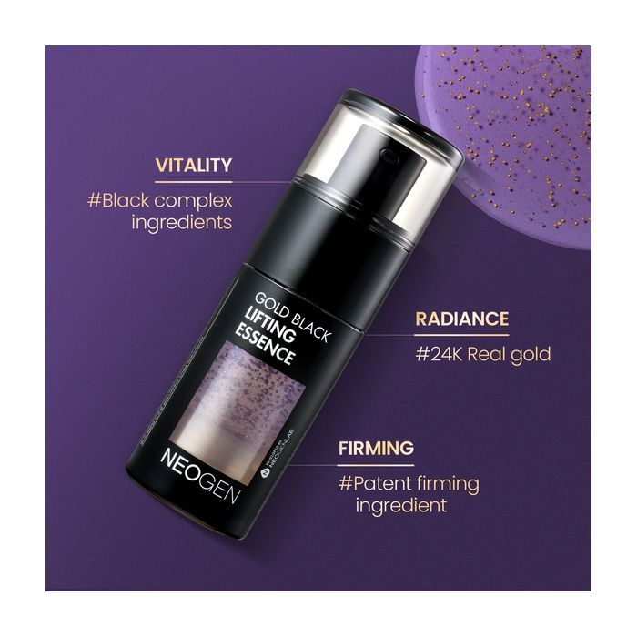 Емульсія для обличчя Neogen Dermalogy Gold Black Lifting Essence 30 мл (8809653249741) зображення 3
