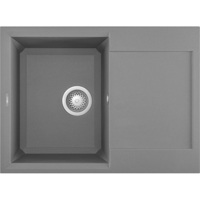 Мойка кухонная Elleci EASY 135 titanium 73