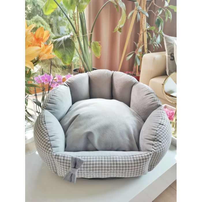 Лежак для тварин Chloe's Home Берлін М сірий (CLH5576) зображення 5