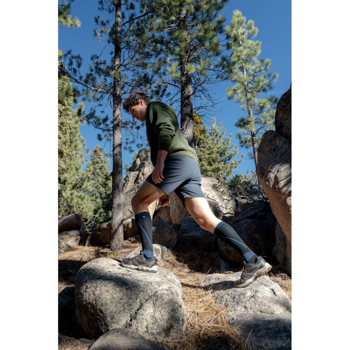 Водонепроницаемые носки Dexshell Longlite Socks 2.0, блакитні смужки M (39-42) (DS72506JBB-M) изображение 3