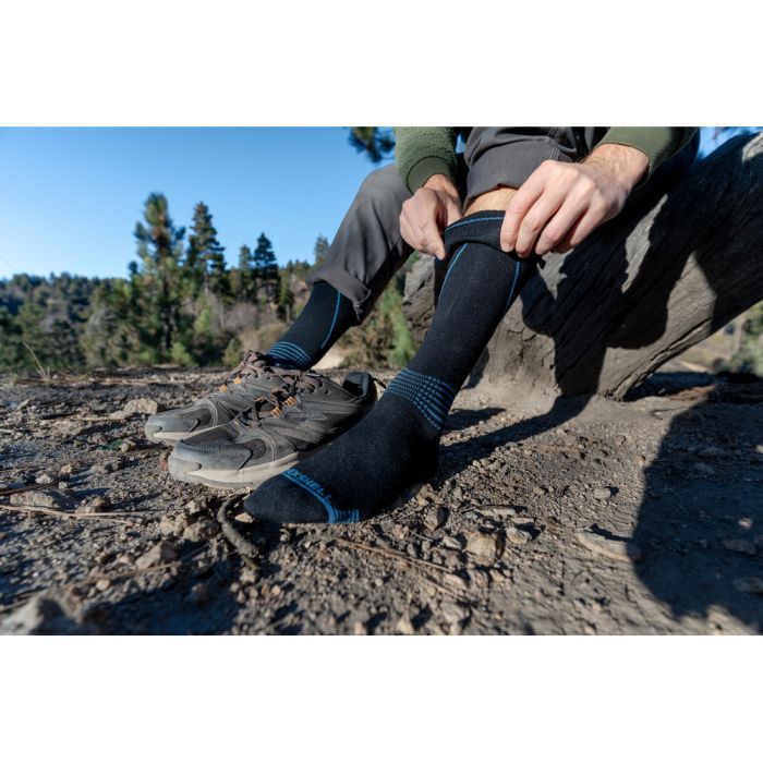 Водонепроницаемые носки Dexshell Longlite Socks 2.0, блакитні смужки M (39-42) (DS72506JBB-M) изображение 5