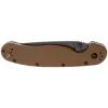 Нож Ontario Knife RAT I AUS-8 Coyote Brown, Black Blade (ON8846CB) изображение 3