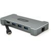 Концентратор VEGGIEG USB-C 5-in-1 USB-C + 3xUSB 3.0 + HDMI + RJ45 silver (TC06)