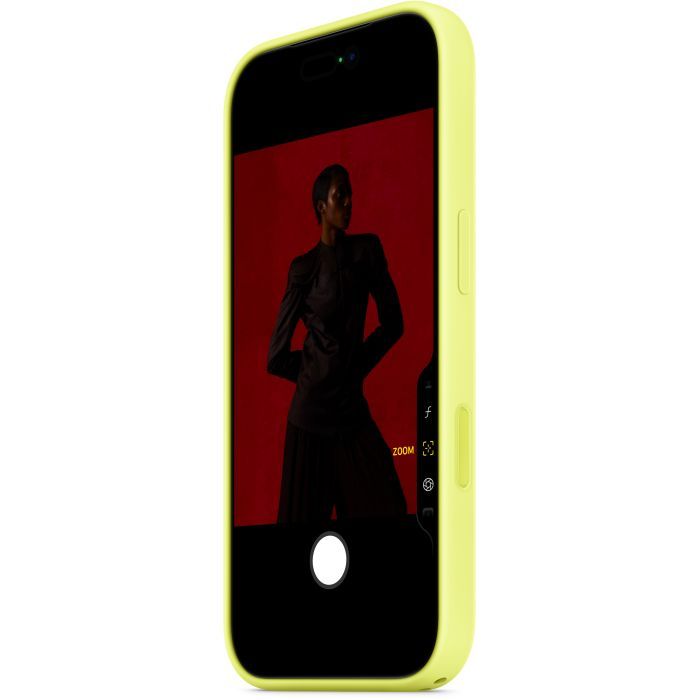 Чохол до мобільного телефона Apple iPhone 17 Pro Max Silicone with MagSafe - Neon Yellow Model A3560 (MGFM4ZM/A) зображення 2
