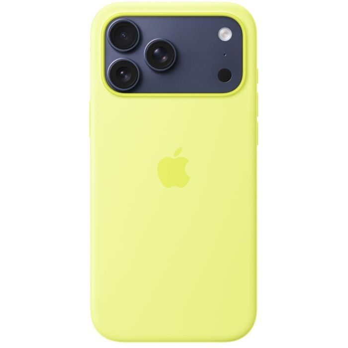 Чохол до мобільного телефона Apple iPhone 17 Pro Max Silicone with MagSafe - Neon Yellow Model A3560 (MGFM4ZM/A) зображення 3