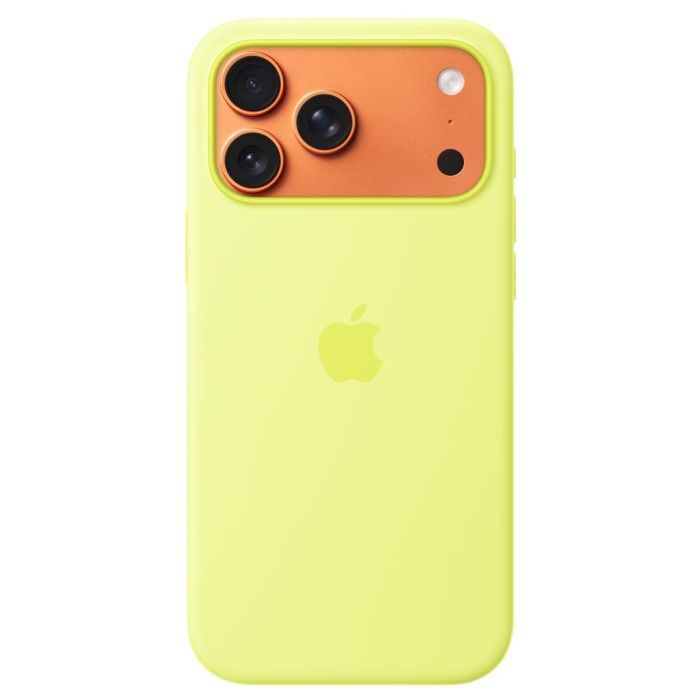 Чохол до мобільного телефона Apple iPhone 17 Pro Max Silicone with MagSafe - Neon Yellow Model A3560 (MGFM4ZM/A) зображення 4