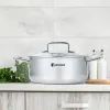 Каструля Bergner Steelblue, з кришкою 20 см (BG-33221-BL) зображення 4