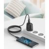 Дата кабель USB 2.0 AM to USB-C 1.0m braided black XO (NB235_C_Black) изображение 4