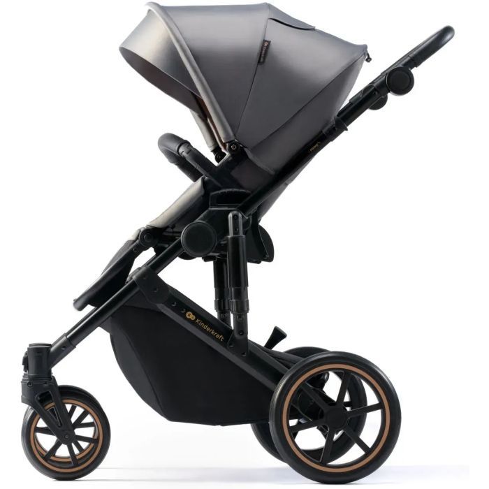 Коляска Kinderkraft 2 в 1 Prime 2 Venezian Black (KSPRIM02BLK2000 (5902533922895) зображення 2