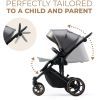Коляска Kinderkraft 2 в 1 Prime 2 Shadow Grey (KSPRIM02GRY2000) (5902533922932) зображення 6