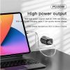 Зарядное устройство Essager 1xUSB + 1xUSB-C PD30W black (ECTPQS-ZTB01) изображение 6
