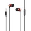 Наушники XO EP15 In-ear Metal Earphone 1.2 м Red (6920680866182)
