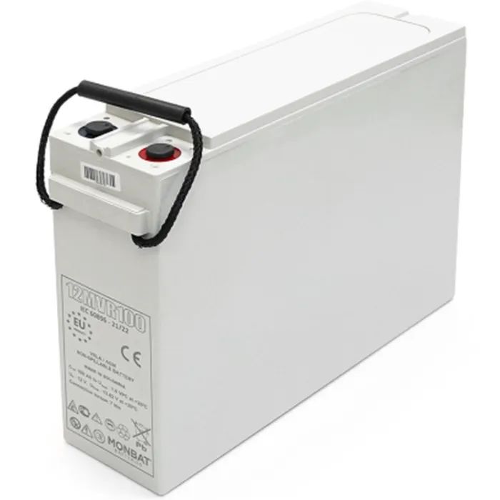 Батарея до ДБЖ MONBAT 12V-100Ah, AGM FRONT TERMINAL (12MVR100Gr)